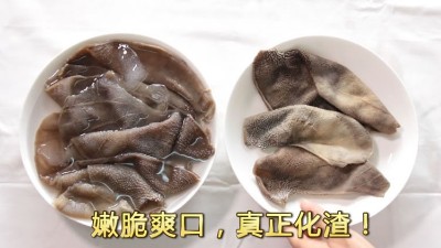 冷凍毛肚怎么處理才嫩脆，煮了不縮水呢?